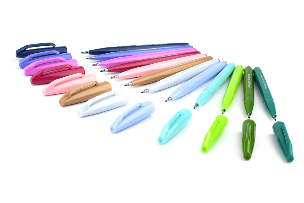 Neue Pentel Farben