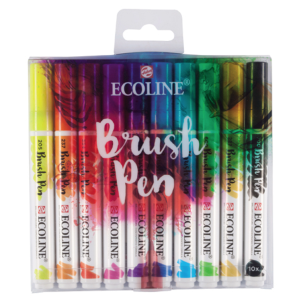Ecoline Brush Pen Set Basic Farben