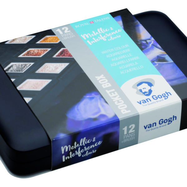 Van Gogh Pocket Box Metallic Aquarell